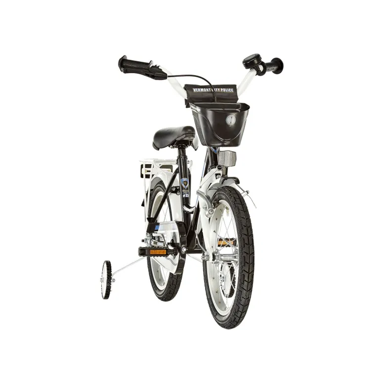 Dziecięcy Rower 18 Policja Koła Boczne 5+ Chłopiec