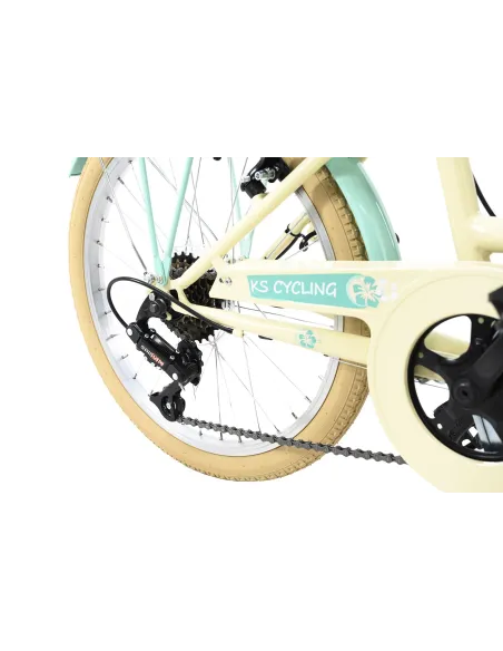 Rowerek Dziecięcy 20 Dziewczynki Miejski 6 Biegów