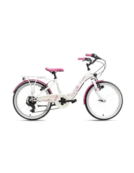 Rowerek Miejski Dziecięcy 20 Dziewczynki Światła