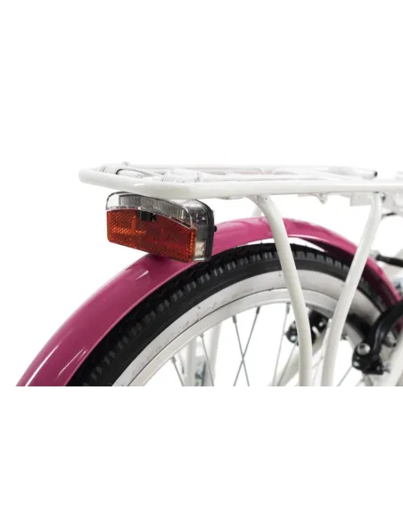 Rowerek Miejski Dziecięcy 20 Dziewczynki Światła