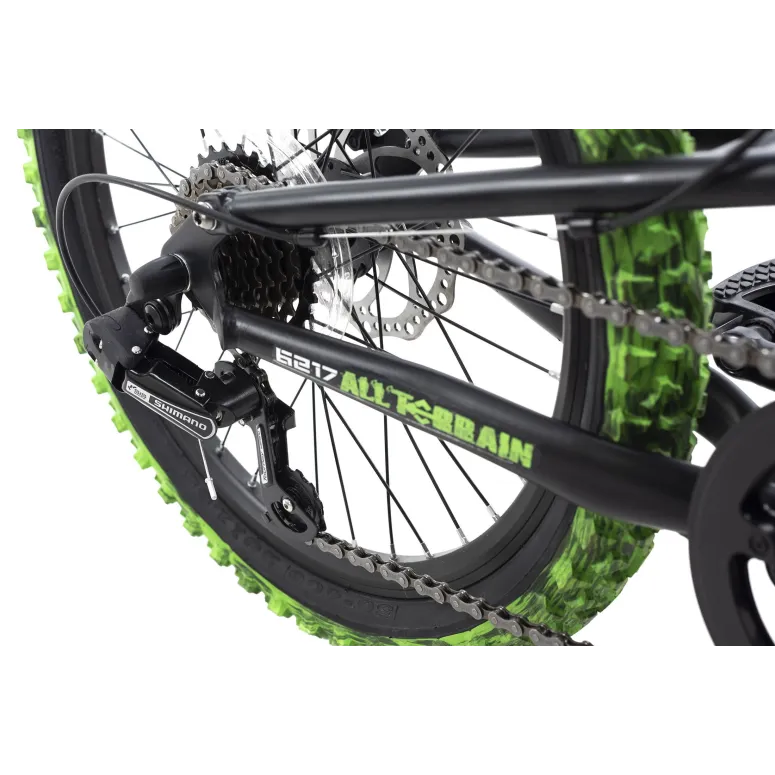 Rower Górski Dziecięcy Chłopca 20 Błotniki Tarcze
