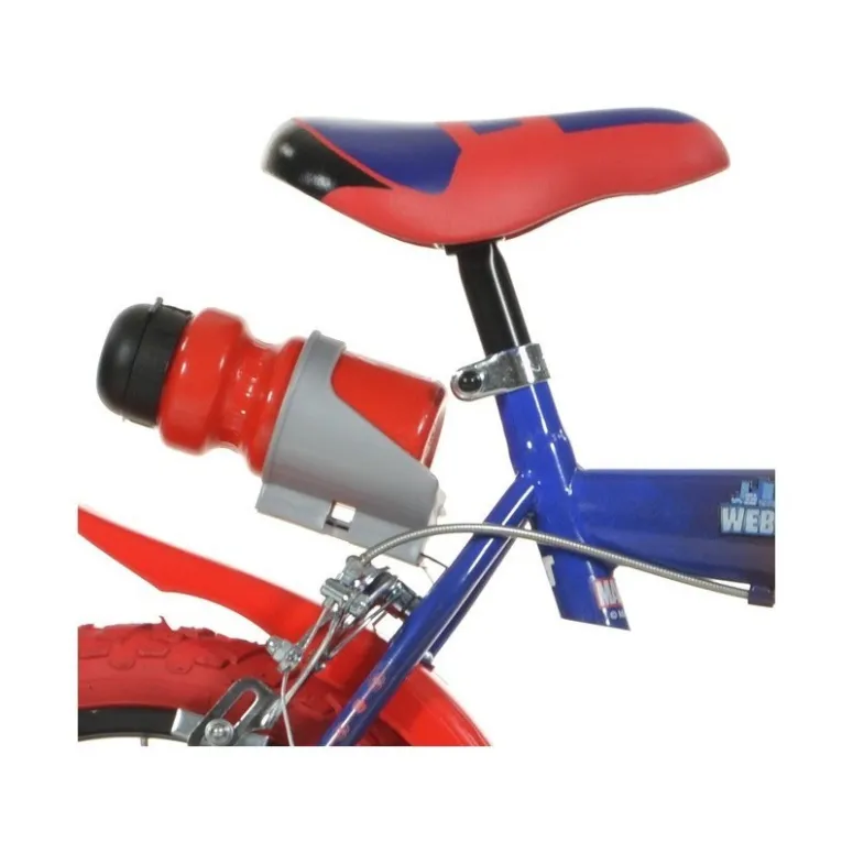 Rowerek Dziecięcy Chłopca 16 Spiderman Koła Boczne