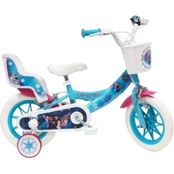 Dziewczęcy Rowerek 12 Disney Frozen Koła Boczne