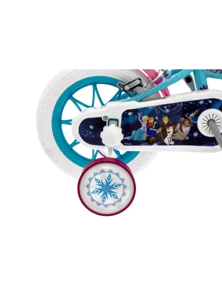 Dziewczęcy Rowerek 12 Disney Frozen Koła Boczne
