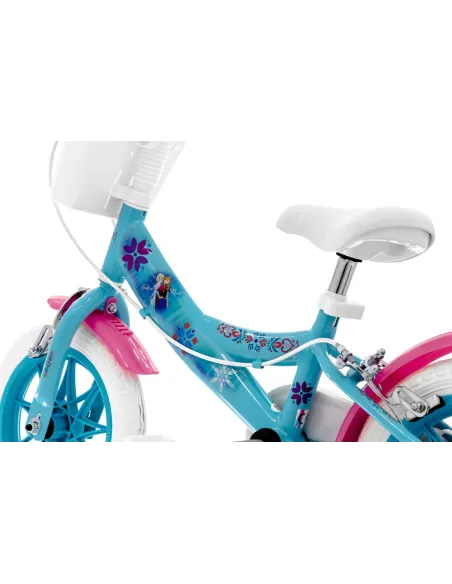 Dziewczęcy Rowerek 12 Disney Frozen Koła Boczne