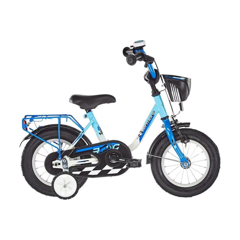 3+ Rowerek Dziecięcy 12 Boczne Kółka Akcesoria