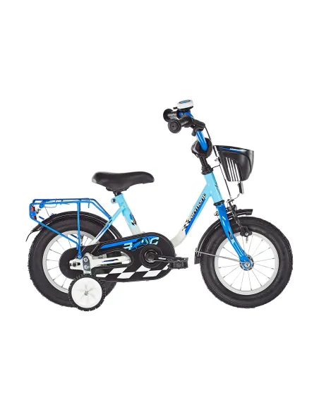 3+ Rowerek Dziecięcy 12 Boczne Kółka Akcesoria