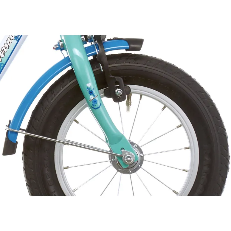 Dziecięcy Rowerek 12 Dziewczynki Koszyk Kółka boczne