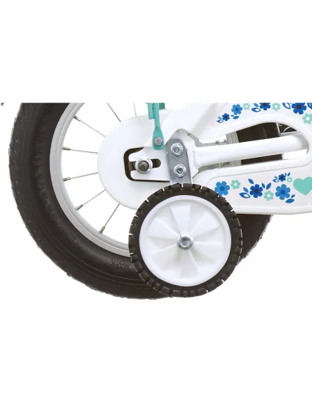 Dziecięcy Rowerek 12 Dziewczynki Koszyk Kółka boczne