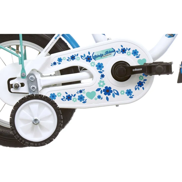 Dziecięcy Rowerek 12 Dziewczynki Koszyk Kółka boczne