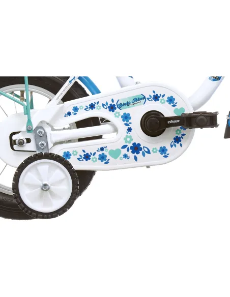 Dziecięcy Rowerek 12 Dziewczynki Koszyk Kółka boczne