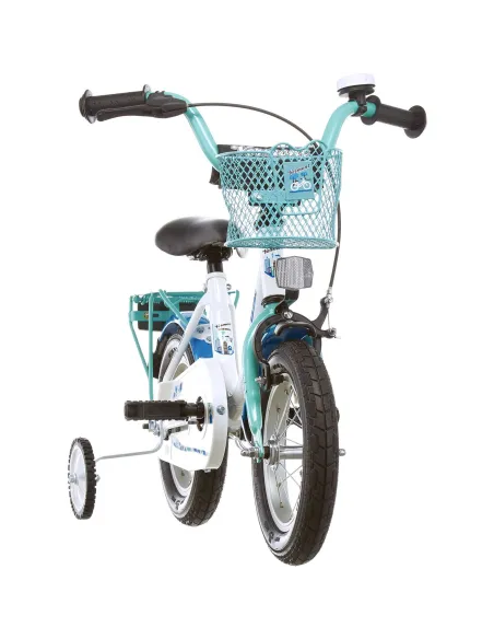 Dziecięcy Rowerek 12 Dziewczynki Koszyk Kółka boczne
