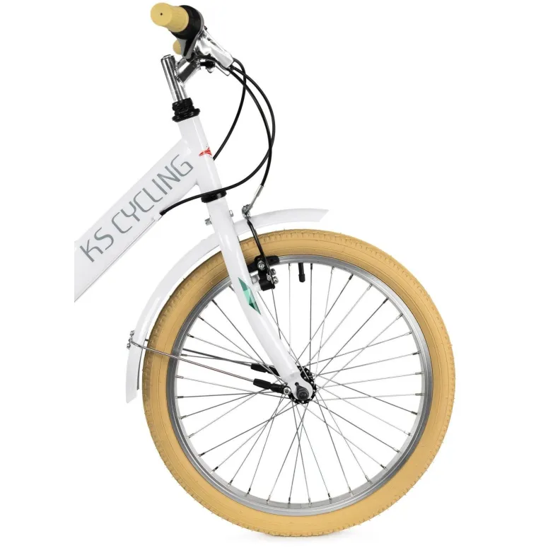 Dziecięcy Rowerek Miejski Dziewczynki 20 Damka 6 Biegów V Brake