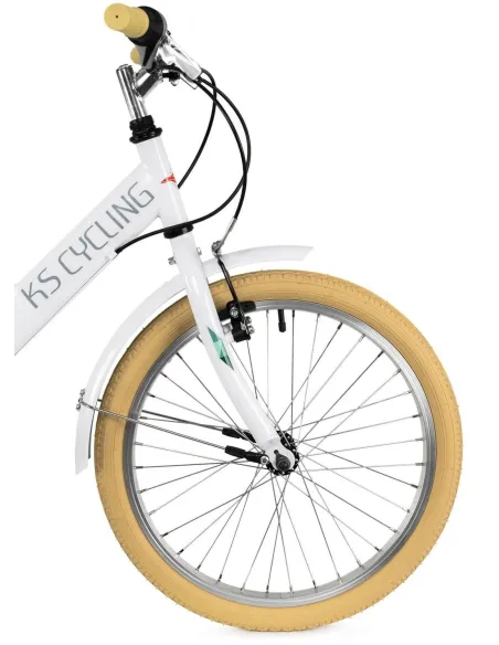 Dziecięcy Rowerek Miejski Dziewczynki 20 Damka 6 Biegów V Brake