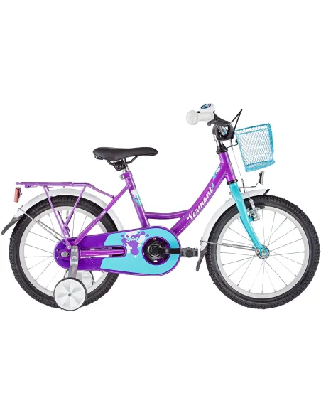 4+ Dziecięcy Rower 16 Kółka Boczne Kontra Rowerek