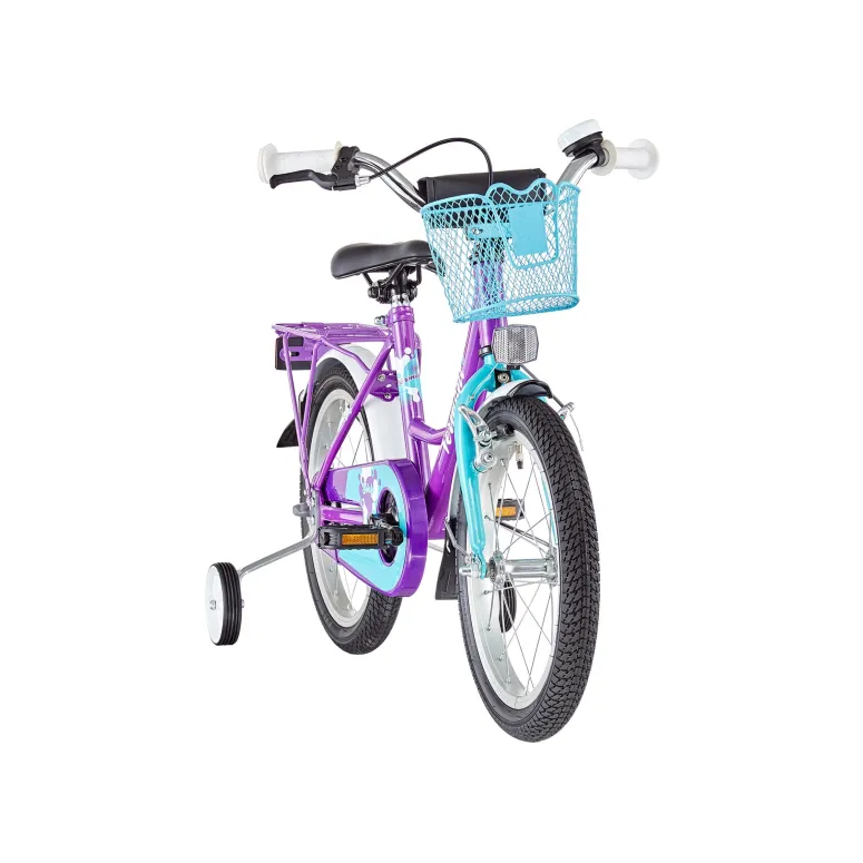 4+ Dziecięcy Rower 16 Kółka Boczne Kontra Rowerek