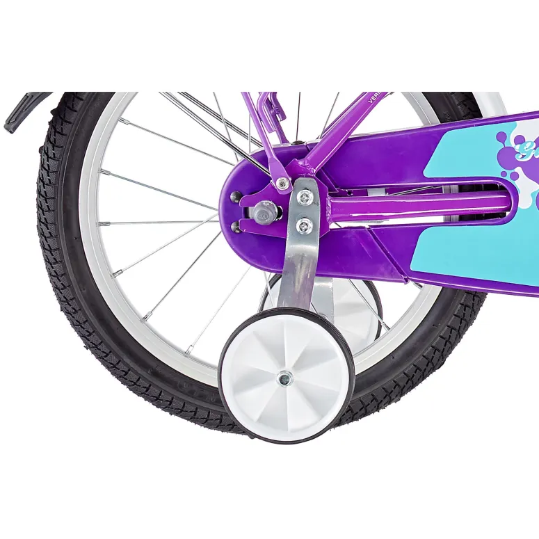 4+ Dziecięcy Rower 16 Kółka Boczne Kontra Rowerek