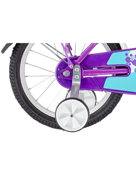 4+ Dziecięcy Rower 16 Kółka Boczne Kontra Rowerek