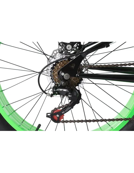 Rower Chłopięcy Fatbike 24 Grube Opony Komunia