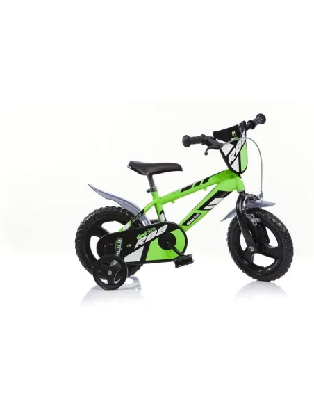 Dziecięcy Rower Miejski 12 Dino 3+ Kółka Boczne