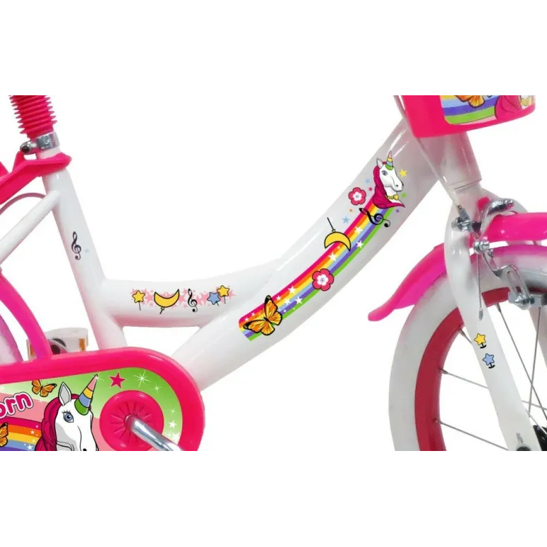 Dziecięcy Rower Dziewczynki 16 Unicorn Jednorożec