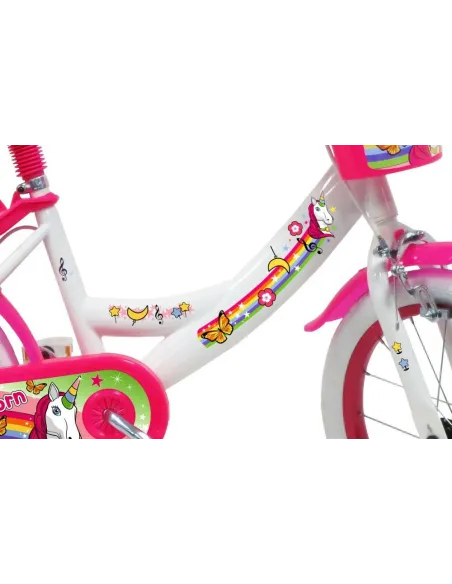 Dziecięcy Rower Dziewczynki 16 Unicorn Jednorożec