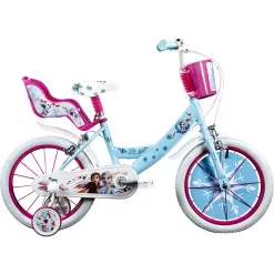 Disney Frozen Kraina Lodu Rower Dziewczęcy 16 Kosz