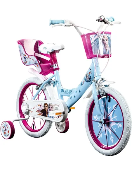 Disney Frozen Kraina Lodu Rower Dziewczęcy 16 Kosz