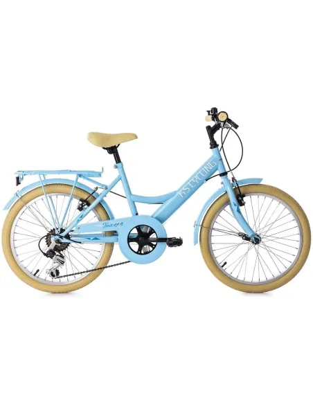 Rower Dziecięcy 20 Miejski 6 Bieg Bagażnik Błotnik