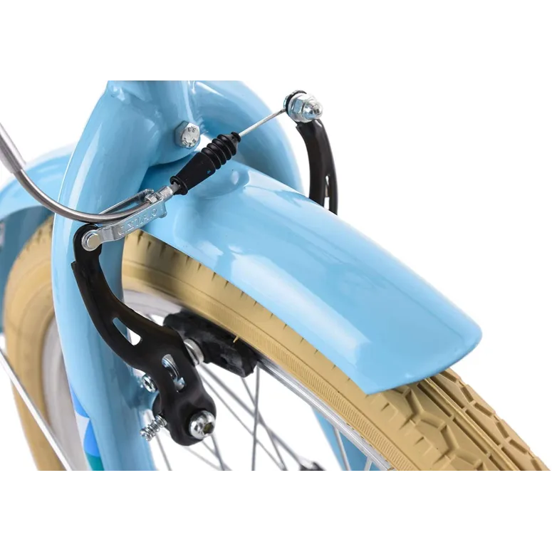 Rower Dziecięcy 20 Miejski 6 Bieg Bagażnik Błotnik