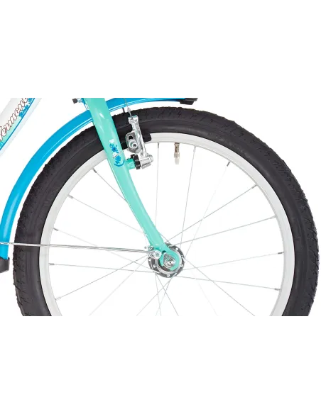 Dziecięcy Rower Miejski Dziewczęcy 18 Kółka Boczne