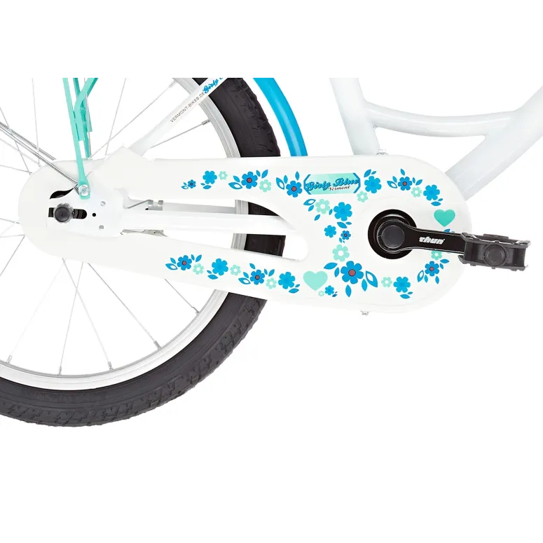 Dziecięcy Rower Miejski Dziewczęcy 18 Kółka Boczne