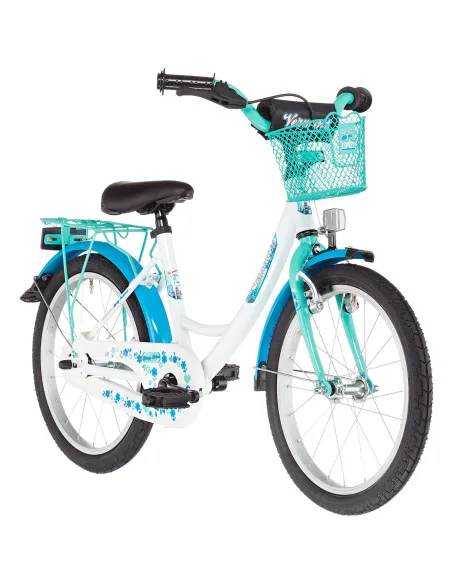 Dziecięcy Rower Miejski Dziewczęcy 18 Kółka Boczne