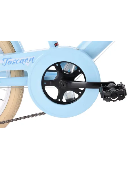 Dziewczęcy Rower Miejski 20 Bagażnik 6 Biegów