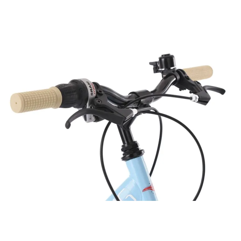 Dziewczęcy Rower Miejski 20 Bagażnik 6 Biegów