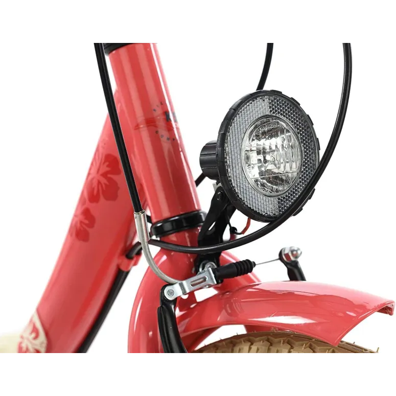 Rower Dziecięcy Miejski Dziewczęcy 20 Bagażnik