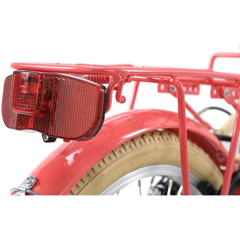 Rower Dziecięcy Miejski Dziewczęcy 20 Bagażnik