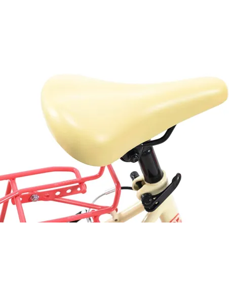 Rower Dziecięcy Miejski Dziewczęcy 20 Bagażnik