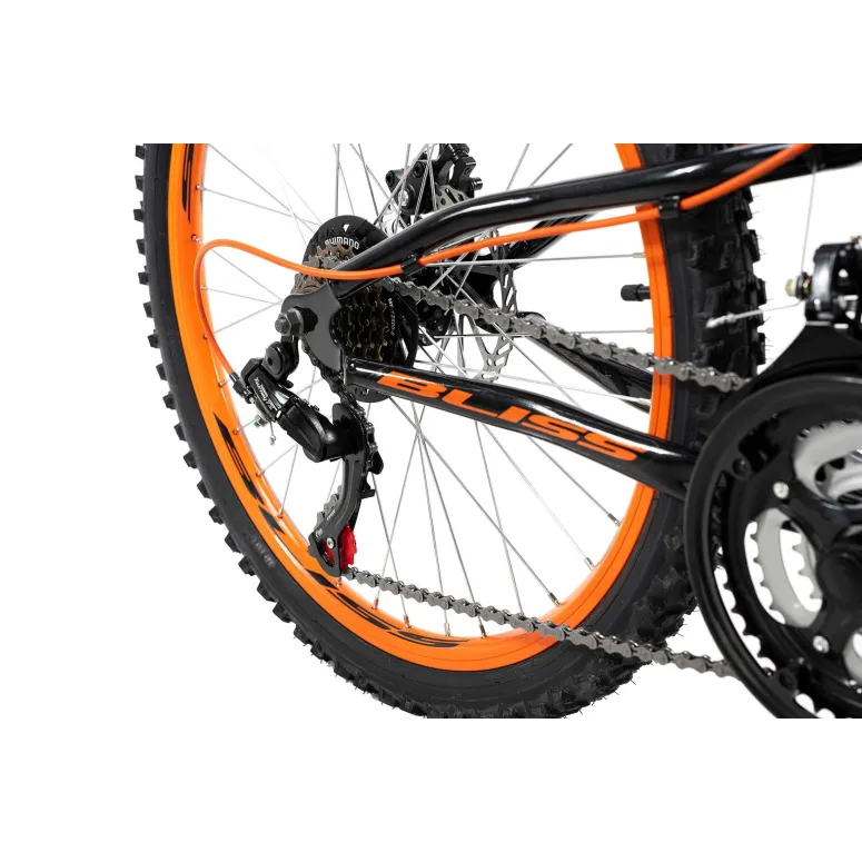 Młodzieżowy Rower Górski MTB 24 Amortyzacja Tarcze