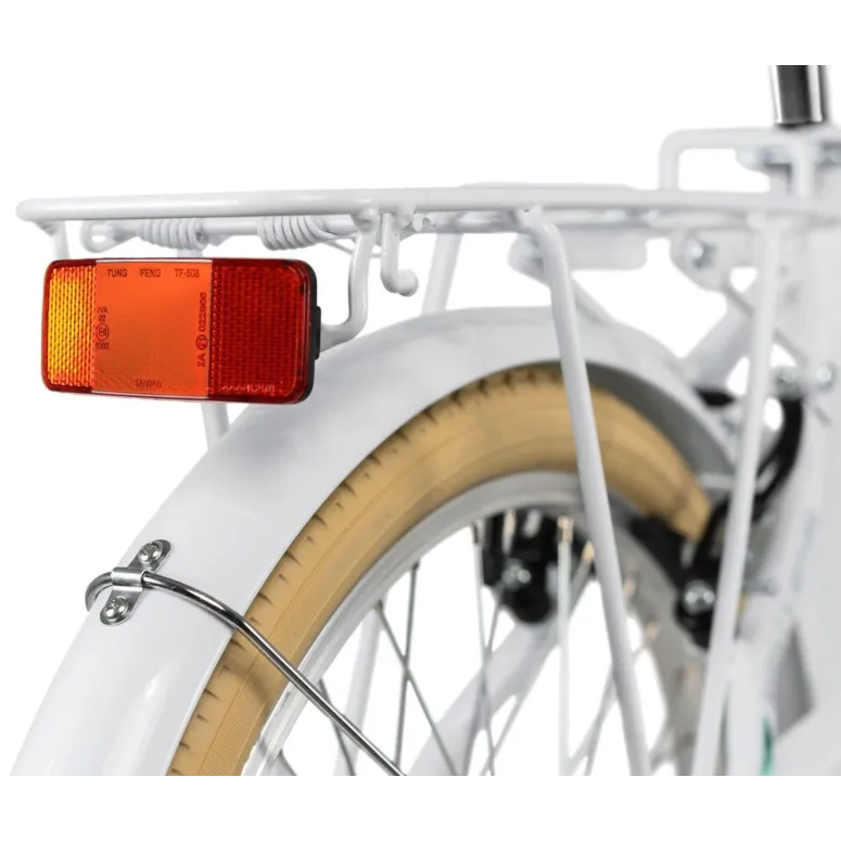 Rower Dziecięcy Miejski Dziewczęcy 20 Bagażnik