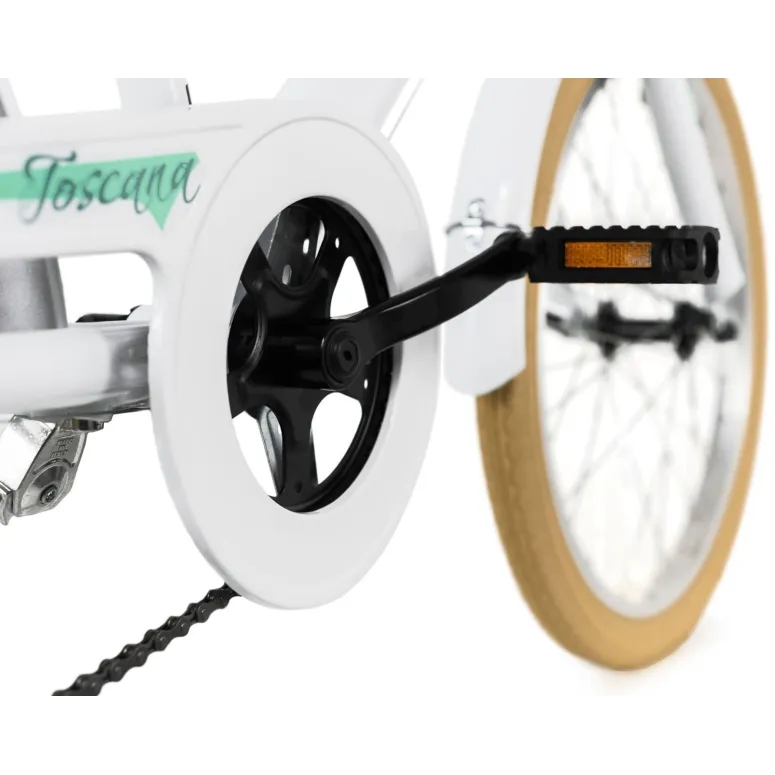 Rower Dziecięcy Miejski Dziewczęcy 20 Bagażnik