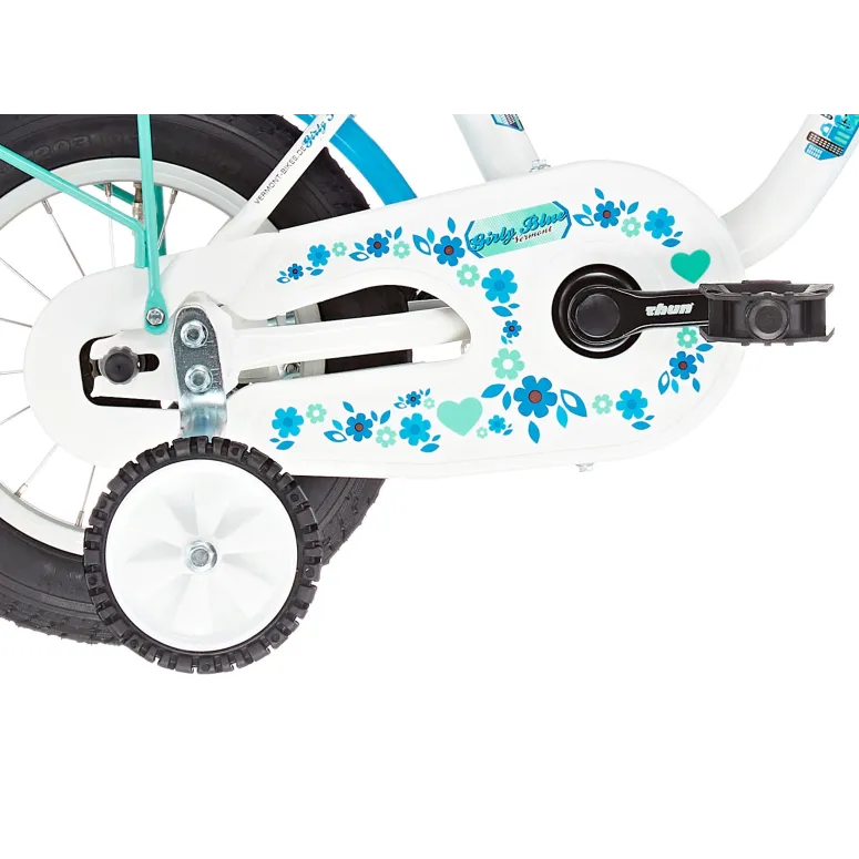 Dziecięcy Rower Dziewczęcy 12 Kółka Boczne 3+