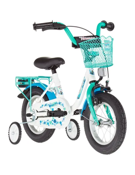 Dziecięcy Rower Dziewczęcy 12 Kółka Boczne 3+
