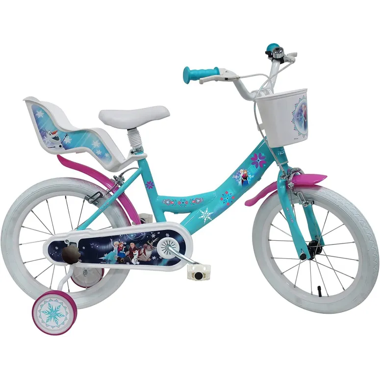 Dziecięcy Rower 14 Kraina Lodu Disney Kółka Boczne