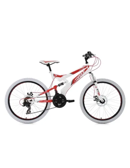 Rower Górski Dziecięcy MTB 24 Amortyzacja Tarcze