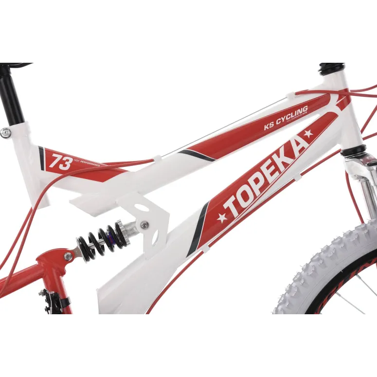 Rower Górski Dziecięcy MTB 24 Amortyzacja Tarcze