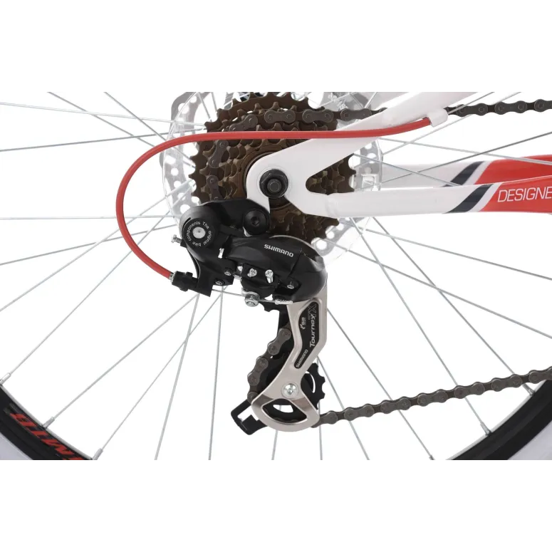 Rower Górski Dziecięcy MTB 24 Amortyzacja Tarcze