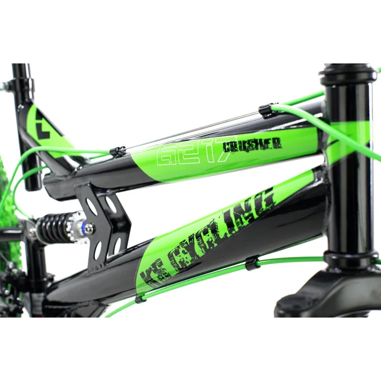 Chłopięcy Rower Dziecięcy Górski 24 Amortyzacja