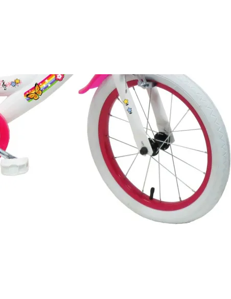 Dziecięcy Rower Dziewczęcy 16 Jednorożec Kółka