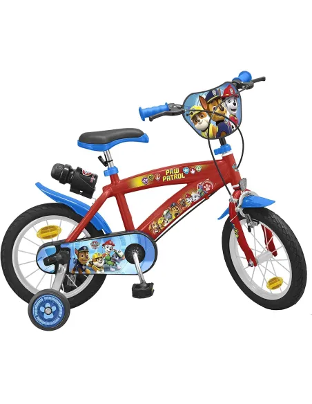 Dziecięcy Rower Chłopięcy 14 Psi Patrol 3+ Osłona